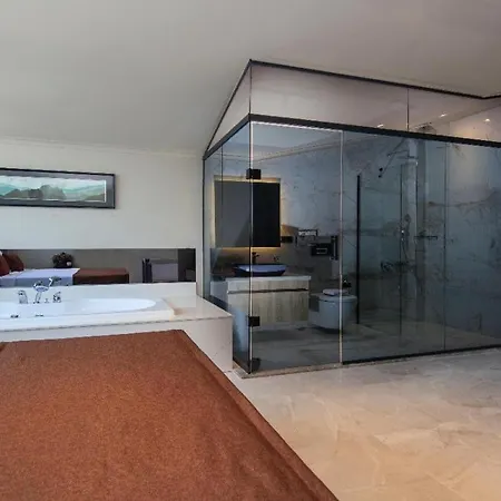 Balmain&sauna,jakuzi ,tuerk Hamami, Pool ,bbq, Isitmali Havuz ,yerden Isitma فتحية